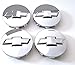 Carhome01 3.25 Inch Wheel Center Hub Caps for 2005-2013 Chevy Surburban Silverado Tahoe 18 20 22 Inch Wheels 4pcs (Silver)