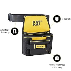 Caterpillar 1 Pouch Belt Bag Tool Bag, Adjustable
