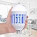 Bug Zapper Light Bulb, Electronic Insect Mosquito Killer 2 in 1 Lamp UV LED Electronic Insect & Fly Killer for Home Indoor and Outdoor for Outdoor and Indoor