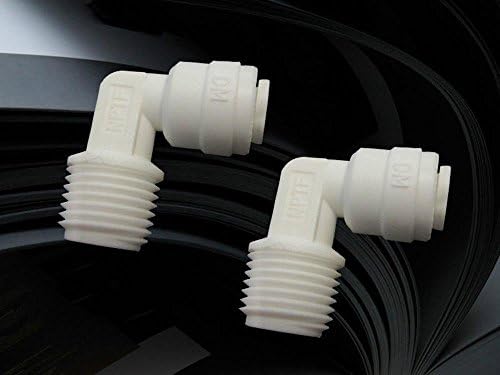 Plumbing & Fixtures 2 pcs RO / Water Filter Fitting-1/4 Elbow/Quick Connect