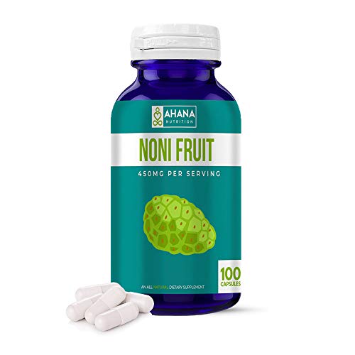 Noni Fruit Capsules by Ahana Nutrition Noni Supplement to Support The Immune System and Skin