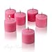 10 Hour Pink Rose Garden Scented Votive Candles Set of 12 Made In USA primary