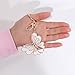 Kissweet Gold Rhinestone Butterfly Keychain For Car Key Ring Purse Bag Pendant Charms (Butterfly-2)