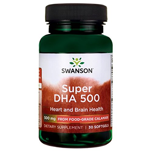 Swanson Super Dha 500 from Food-Grade Calamari 30 Sgels Swanson Super Dha 500 from Food-Grade Calamari 30 Sgels