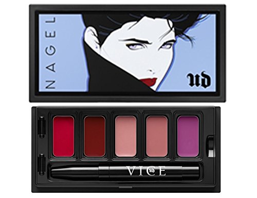 UD Urban NAGEL Vice Lipstick Limited Edition UNTITLED Palette: Doubt + Gash + Naked + Backtalk + Exhibition