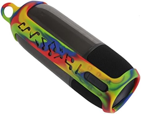 Guidan For JBL Pulse 3 Bluetooth Speaker,Multicolor Durable +Extra Carabiner Offered+Portable Carry Sleeve Silicone Case Carabiner (Multicolor)