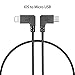 RCstyle Spark OTG Cable for IPhone To Micro USB Cable Cord Perfect Size Right Angle Nylon Adapter Compatible with DJI Mavic 2 Pro/Zoom / Mavic Air/Pro / Platinum Controller 1ft