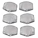 Pearlescent WhiteTuning Peg Machine Head Guitar Tuner Buttons Knobs Pack of 6thumb 4