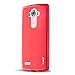 J&D Case Compatible for LG G4 Case, [Drop Protection] [Slim Cushion] Shock Resistant Protective TPU Slim Case for LG G4 Bumper Case - [Not Compatible with LG Stylo 4] - Red