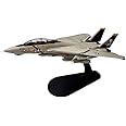 1/100 Scale US Navy Grumman F-14 F-14A F-14B F-14D Tomcat Fighter Aircraft Metal Military Diecast Plane Model Gift Ornament Collection (F-14A)