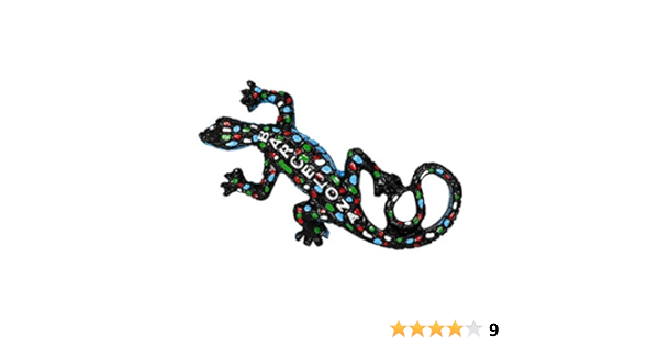 zamonji Estilo Mosaico Lagartija Gecko Barcelona España 3D ...
