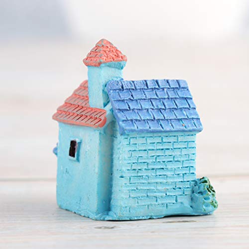 WINOMO 4pcs Dollhouse Bonsai Handwerk Miniaturgarten Harz Landschaft DIY Villa Decor – Bild 5