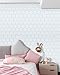 White Hexagon Wallpaper White Hexagon Contact Paper White Trellis Wallpaper Peel and Stick Wallpaper Removable White Wallpaper Self Adhesive White Wallpaper White Contact Paper Vinyl 17.7