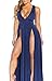 Memorose Womens Bandage Side Split V Neck Sleeveless Bodycon Clubwear Maxi Vest Dress