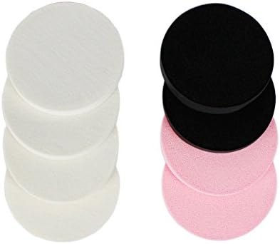 Makeup Round Sponges set of 8 Pcs - Multi Color