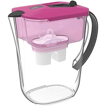 TKN Pro 3.5L Pitcher Water Filter. FDA Food Grade, BPA Free, NSF Certified. (Pink)