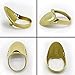Homelix Handmade Traditional Brass Archery Thumb Ring (21#)