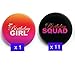 Birthday Girl Pin Birthday Squad Button Set 2.25