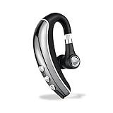 Bluetooth Headset,MLcoco Hands Free Wireless Earpiece 4.1 HD Stereo Earbuds with Lightweight and Noise Reduction Earphones for Business/Travel/Sports/Driver Adapting to iPhone Android Cell Phones