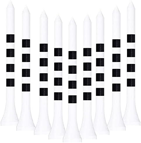 FINGER TEN Golf Tees Wood 3 1/4 2 3/4 Inch 50/120 Count, Durable Biodegradable Wooden Bamboo Tee 70mm 83mm FINGER TEN Golf Tees Wood 3 1/4 2 3/4 Inch 50/120 Count, Durable Biodegradable Wooden Bamboo Tee 70mm 83mm