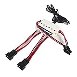 Wwman 1to3 Charger for Udi001 Udi007 Udi U818S U842 WiFi FPV U842-1 LarkFPV Rc Quadcopter Drone Boat Spare Parts