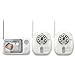 VTech VM321-2 Safe & Sound Video Baby Monitor with Night Vision and Two Cameras , White , 3 Piece Set