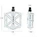 PHOITGA Bicycle Aluminum Alloy Flat Platform Pedals 9/16