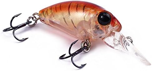 Outt DW40 32mm Trulinoya Bare King Mini Fishing Lure Hard Bait with Hook