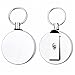 Kare and Kind Heavy Duty Retractable Reel with Belt Clip, 40 inch Steel Cord, Chrome Metal case, Belt Loop Clasp & Key Ring, Clasps Swivel Clips for Key/ID Badge (3PCS)