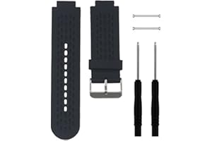 QGHXO Band for Garmin Approach S2 / S4, Soft Silicone Replacement Watch Band Strap for Garmin Approach S2 / S4