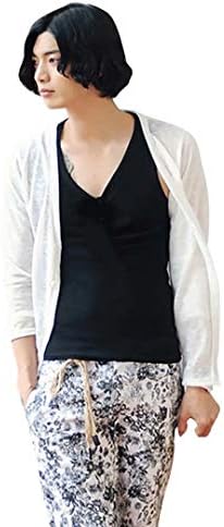 Kogarasi カーディガン メンズ ニットカーディガン サマーカーディガン 夏 春 秋 Vネック 無地 薄手 アウター 通気性 Uvカット 冷房対策