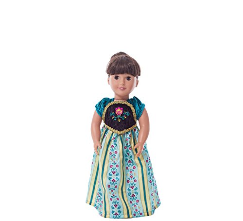 Little Adventures Scandinavian Princess Coronation Doll Dress