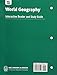 World Geography: Interactive Reader and Study Guide