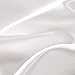 DuShow Satin Silk Duvet Cover Set Queen White Solid 3 Pieces Bedding Cover Set 1 Duvet Cover and 2 Pillowcases Soft High Thread Count Comforter Cover Set with Zipper Closure(Queen,White)