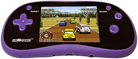 Im Game Handheld Game Player With 3" Color Display And 220 Games Portable Gaming Console, Purple