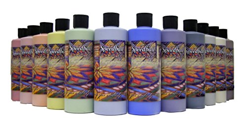Speedball 001080 Underglaze Deluxe School Pack, 12-Pack, 16 oz, Multicolor