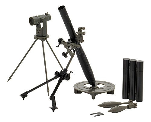 Tomytec Little Armory LD007: 81mm Mortar L16 Type Plastic Model Kit