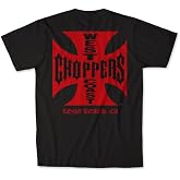 West Coast Choppers OG Classic Tee - Black Red