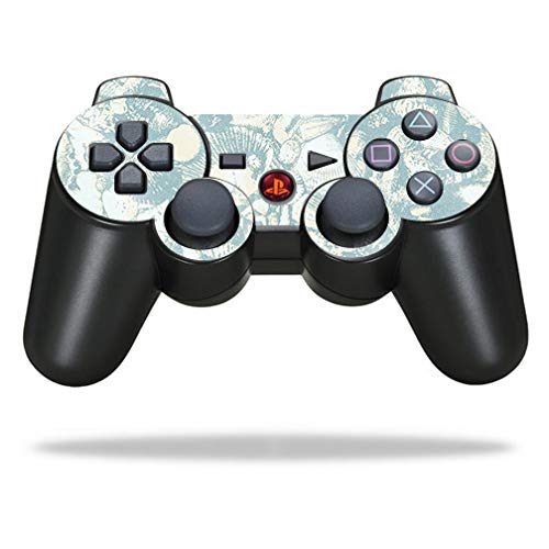 MightySkins Glossy Glitter Skin for Sony Playstation 3 PS3 Controller - Blue Se…
