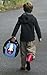 Dabbawalla Kid's Lunch Bag, Insulated &Machine Washable, 11x6x12 Inch (Pack of 1), Rocket