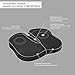 GUGULE New Enhanced Design Butterfly-Shaped Coccyx Seat Cushion,Non-Slip Foam Comfort Orthopedic Coccyx Wedge Pillow for Tailbone Pain and Injury (Black)