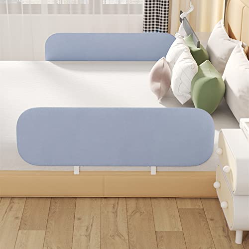 Foldable Crib Rail Guard,Toddler Bed Rails Guard,Universal Baby & Children Bed Rail,Upgrade Reinforced Safety Bed Fence Protector Rail for Cribs, Twin, Double, Full Size Queen & King Bed (47 Inch)