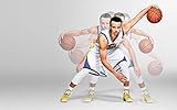 Stephen Curry poster 40 inch x 24 inch / 21 inch x 13 inch