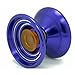 Responsive MAGICYOYO K7 Aluminum Metal Yoyo Ball for Beginners with Bag+Glove+5 Strings-- Purple