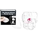 3 Pack Silicone Makeup Sponge , Start Makers Premium Beauty Sponge for Makeup ,Concealer and Foundation(Clear )