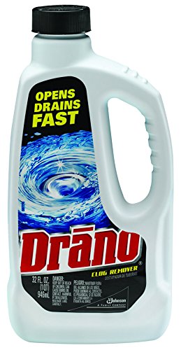 Drano Liquid Clog Remover, 32.0 Fluid Ounce, 12 Count