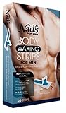 Nad's for Men Body Waxing Strips 20 ea