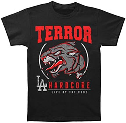 Terror Men's Panther T-shirt Large Black