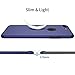 CASEKOO iPhone 8 Plus Case Slim Fit Ultra Thin Case Hard Sleek Protective [Scratch Resistant] Matte Finish Great Grip Cover Compatible with iPhone 8 Plus [Shell Series]-Navy Blue