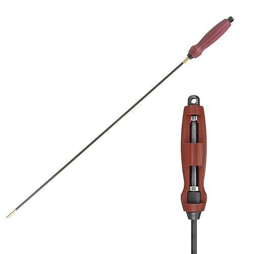 Tipton Deluxe Cleaning Rods .27-.45, 36" with Multiple Caliber Sizes and Lengths, Carbon Fiber Shaft and Hanging Hole for Cleaning, Maintenance and Gunsmithing
